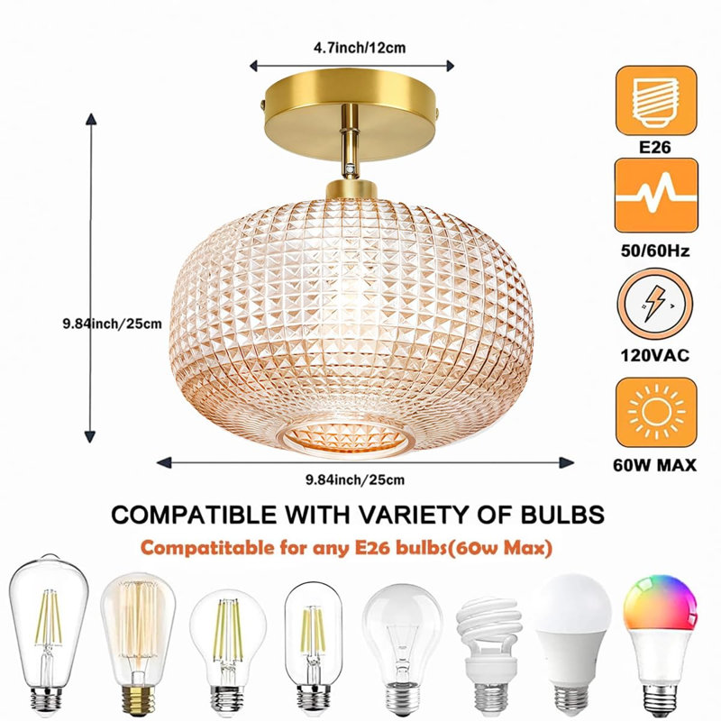 Circle Flush Mount