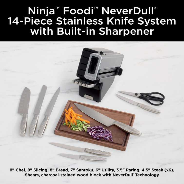 Ninja Foodi NeverStick Premium Hard-Anodized 14-Piece Cookware Set