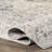 Modern Abstract Power Loom Beige Rug-1956437848