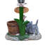 Jardinière allongée solaire pour jardin
