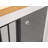 Bold XL Series Platinum 10 Piece Garage Cabinets Set With Tool, Base, Wall Cabinets, Bamboo Worktop And 30 In. Lockers-119048804