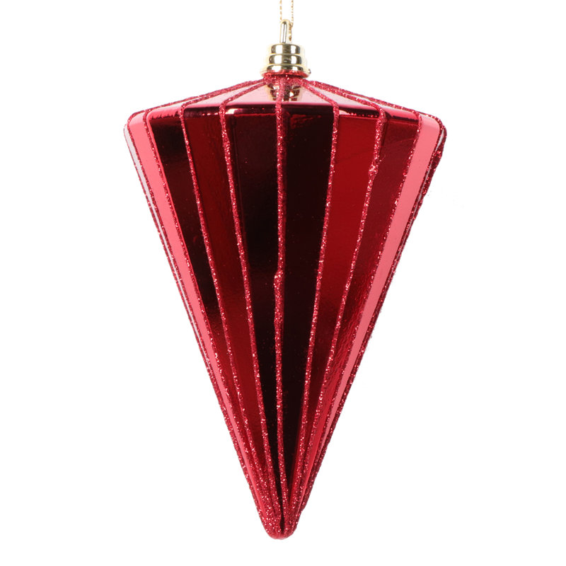 Finial Ornament, Red