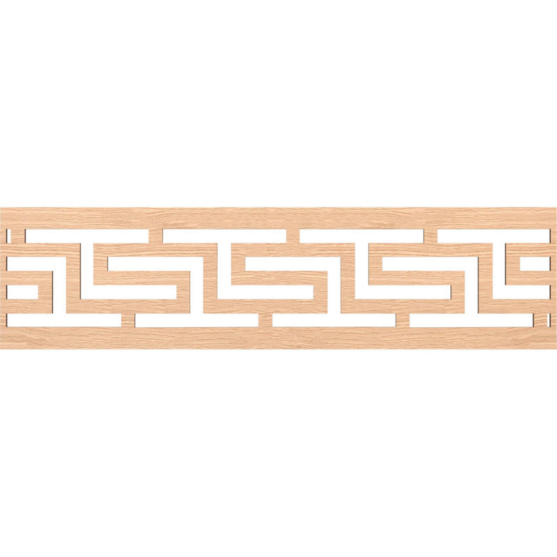 Moulure en bois de chêne T 47, l 47 po x H 12 po x T 1/4 po, Chêne rouge, H 12 po x l 47 po x P 0,25 po
