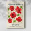 Impression florale vintage encadrée Cxxx - bois massif