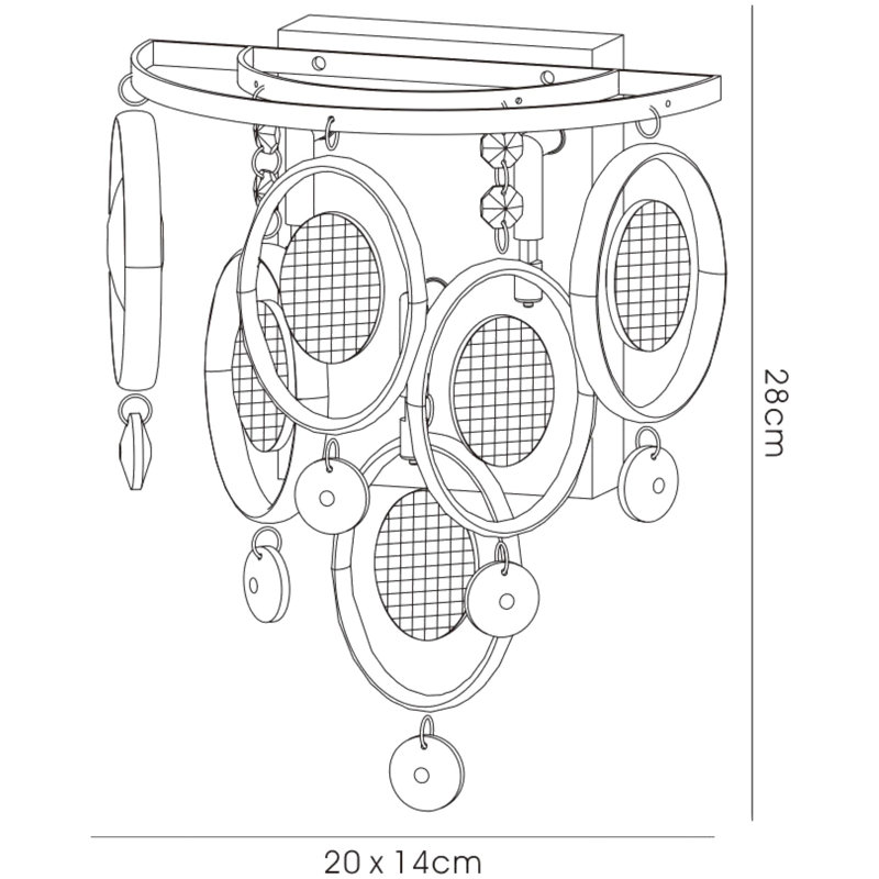 Flush Mounted Sconce