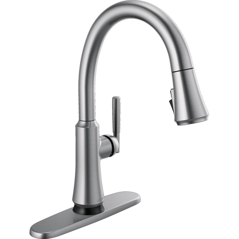 Touch2O Kitchen Faucet with Touchless Technology, Arctic Stainless