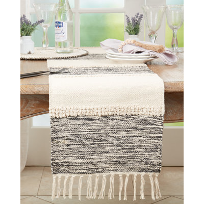 Rectangular Striped Table Runner