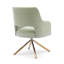 Fauteuil pivotant rembourré Breann-93705358