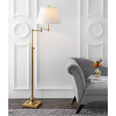 Emmeline 60" Swing Arm Floor Lamp