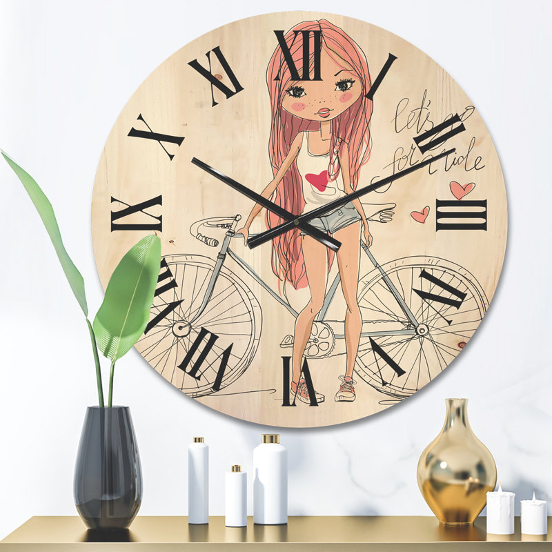 Horloge murale en bois, Petit