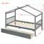 Lit simple en bois avec tiroirs-1164297267
