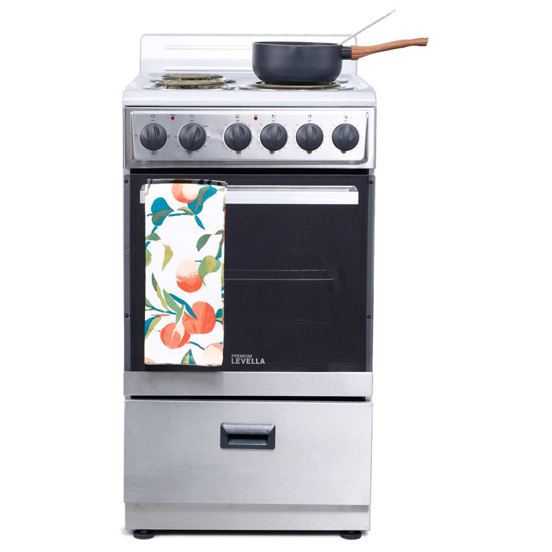 Premium Levella 23.43 " 2.6 Electric and Natural Gas Range with Coil Cooktop