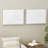 Wood Dimensional Wavy Textured Panel Abstract Cream Wall Decor Set-309122076-309122077