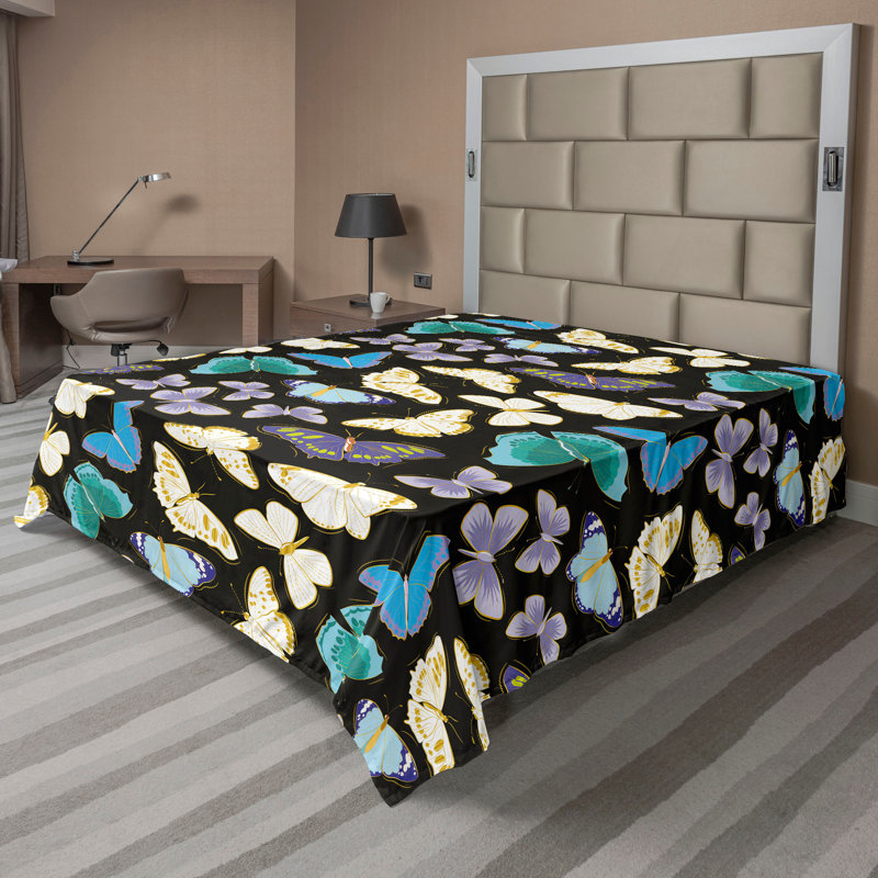 Drap plat Ambesonne Spring, Drap plat grand