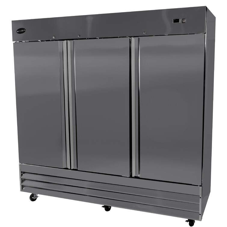 Réfrigérateur pour atteindre trois portes 72 pi. cu.