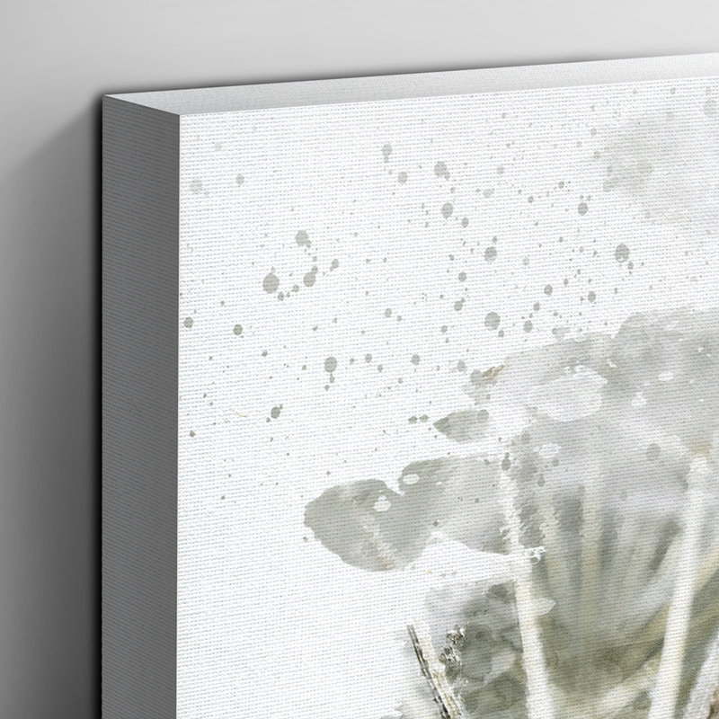 Flower Dandelion Seeds - Wall Art, 35cm H x 50cm W, Wrapped Canvas