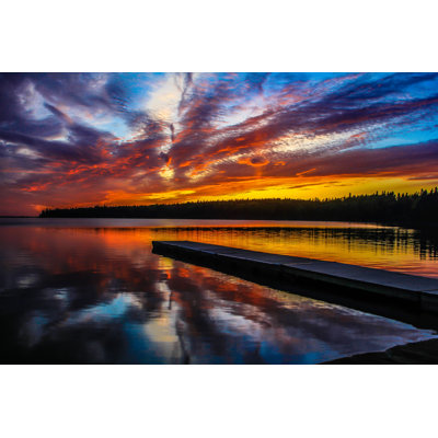 " Sunset Over Clear Lake "