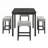 Shayleigh 5 - Person Four Leg Dining Set-1912021771-1912021768-1912021769