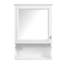 Armoire de rangement de salle de bain murale 20 "avec miroir-1032316515