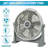 Turbo Fan Box 20" (Floor)