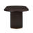 Oval Dining Table With Sturdy Double Pedestal-1343995392