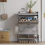 16 Pair Flip Down Shoe Storage