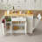 53'' Kitchen Storage Islands With Drawers And Trash Can Storage For Kitchen & Dining. Modern Farmhouse Design-1661846827