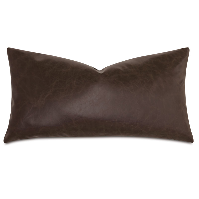 Nevin Lumbar Pillow Cover & Insert, 11"H x 21"W, Bark
