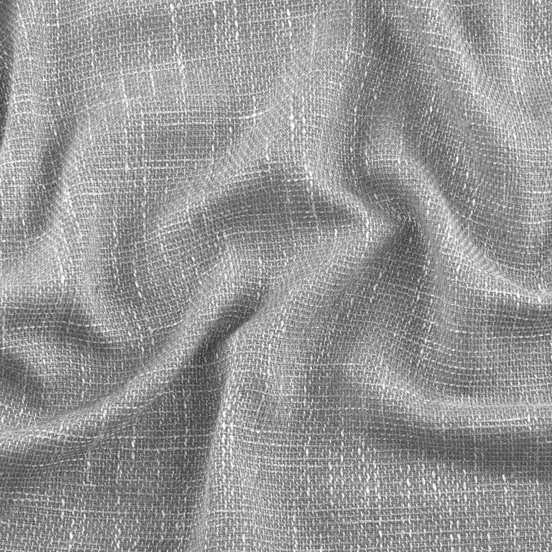 Halette Semi Sheer Curtain Pair, Gray
