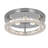 Modern K9 Crystal LED Ceiling Lamp Luminous Stainless Steel Round Ceiling Lamp, Three-Colour Adj