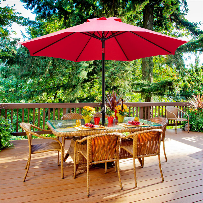 Traditional Parasol, Red