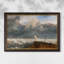 Custom Framed Masterpiece " Port Ruysdael " by J.M.W. Turner Oil Print-139298949-139298957-139299067