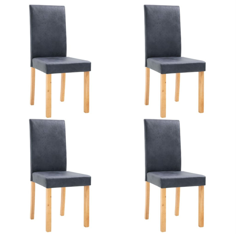 Dining Chairs Side Chair with Solid Wood Legs for Home Kitchen Fabric, Stone, Light Brown