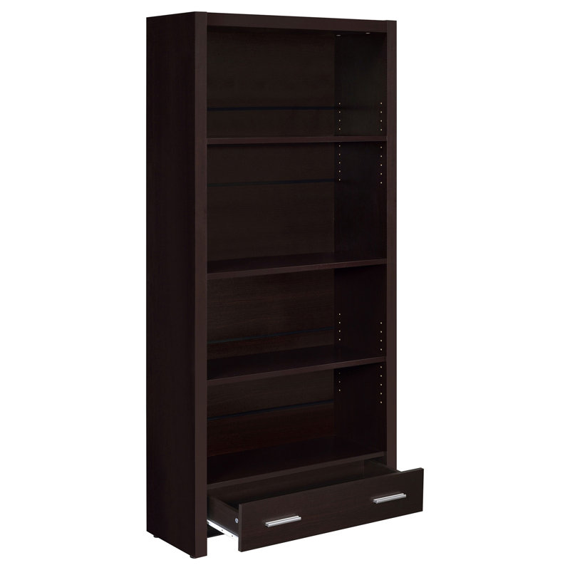 5-Shelf Bookcase with Drawer