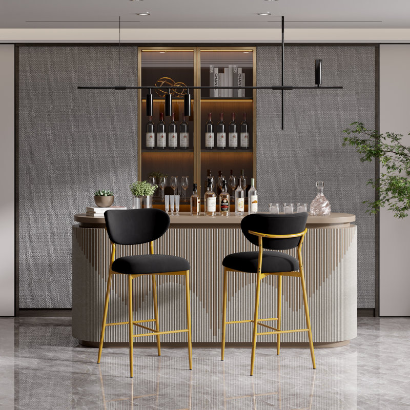 Swivel Bar Stools: Convenience and Style Combined, Black