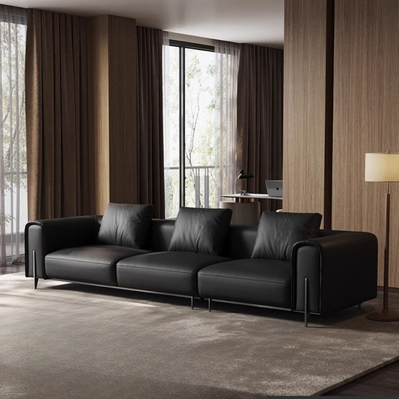 Luxury Deep-seat Straight Sofa