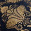 Shiraz Floral Black Square Cushion-104490489