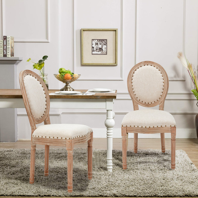 Chaise d'appoint Reseda, Beige