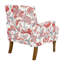 Fauteuil de chambre Floral