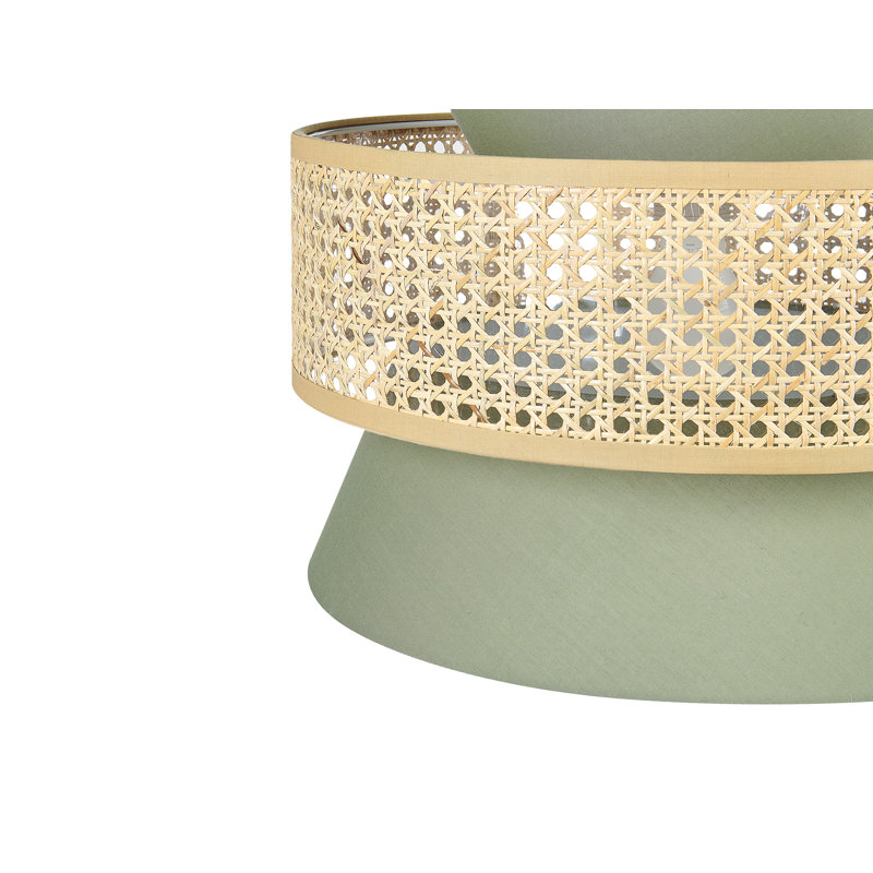 Edmon 1 - Light Light Brown Unique/Statement Pendant, Green