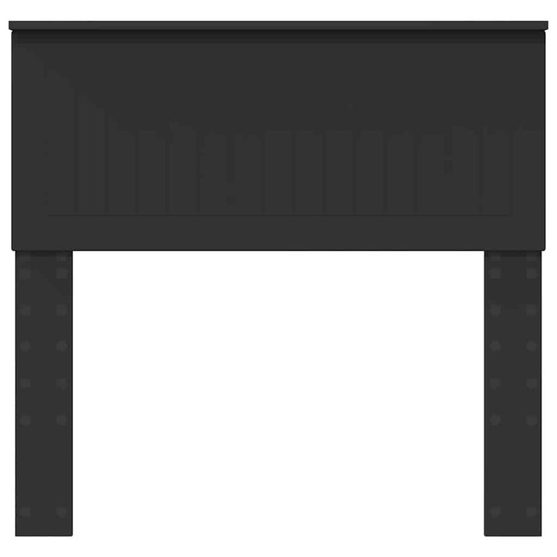 Headboard, Black Oak, UK Single - DE 90 x 190 cm