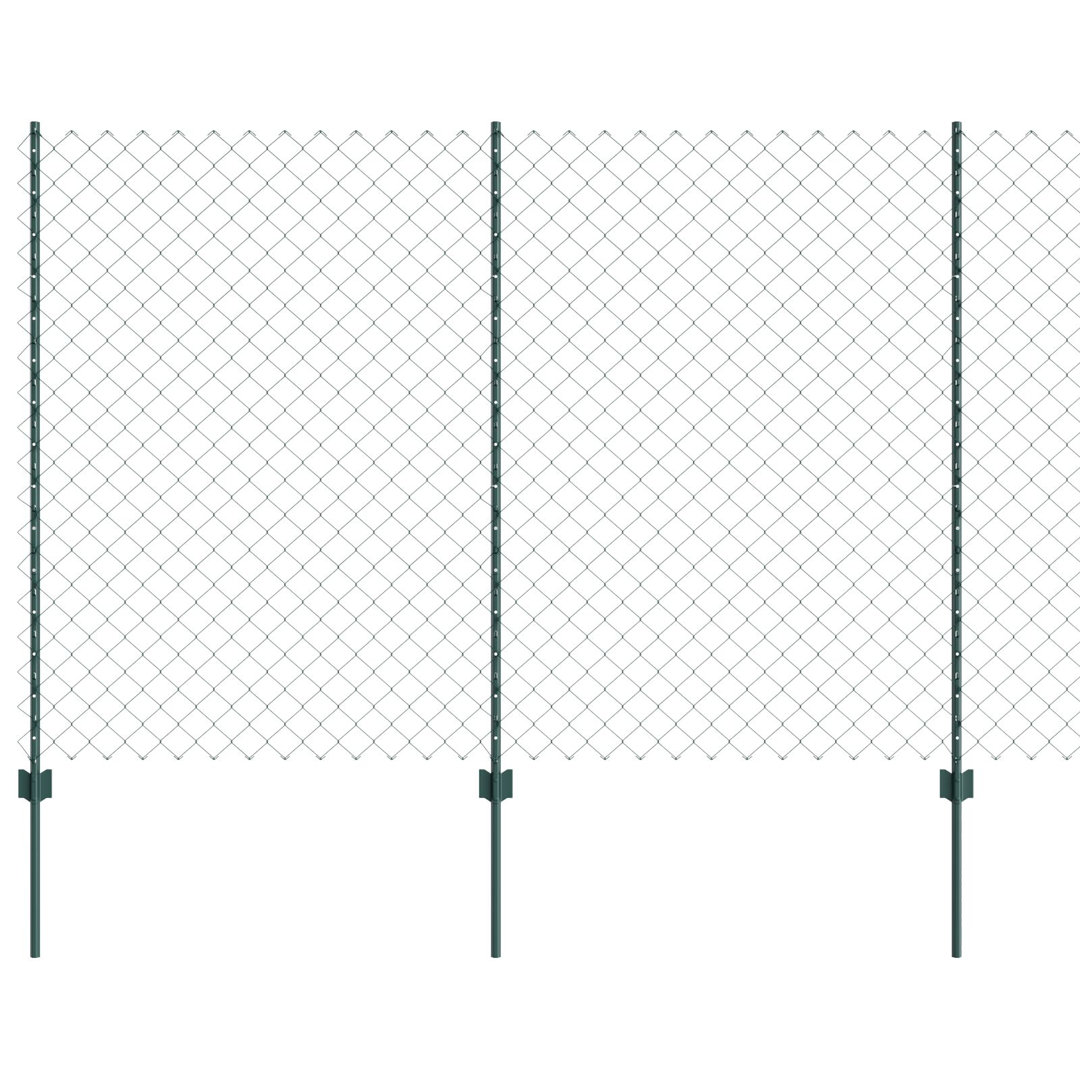 160cm H x 2500cm W Steel Border Fencing