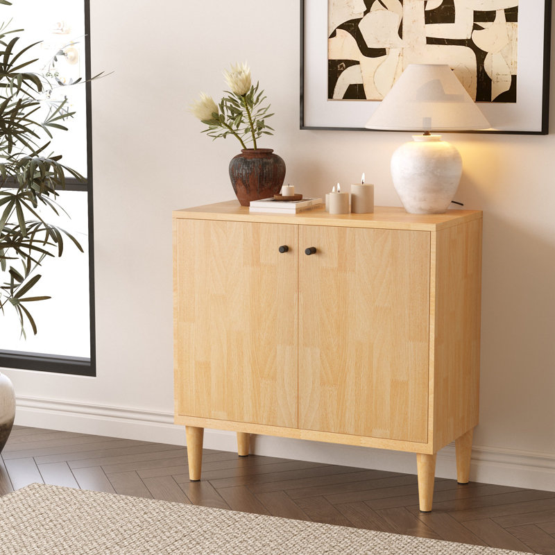 Armoire 2 portes en bois massif