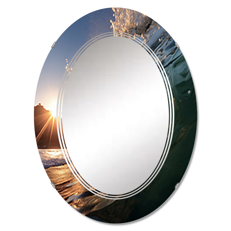 Miroir mural sans cadre Wendelyn, 30 po x 20 po