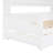 Twin Size Wooden Daybed With Twin Size Trundle, And All-In-One Cabinet And Shelf, White-1855209355-1855209353