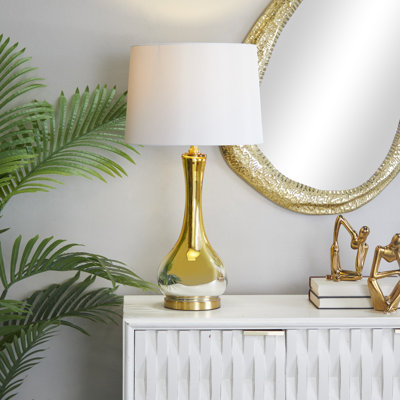 Glass Buffet Lamp