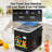 SOUKOO Countertop Ice Maker with Creative Building Block Display Panel, 26 lbs Daily Ice Production