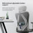 Ergonomic Mesh Office Chair with Adjustable Lumbar Support and Padded Armrests for 300lbs-1142399077