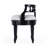 Hathaway Solid Wood Accent Stool-1050744571