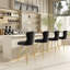 Ensemble de 2 tabourets de bar touffetés-517073340